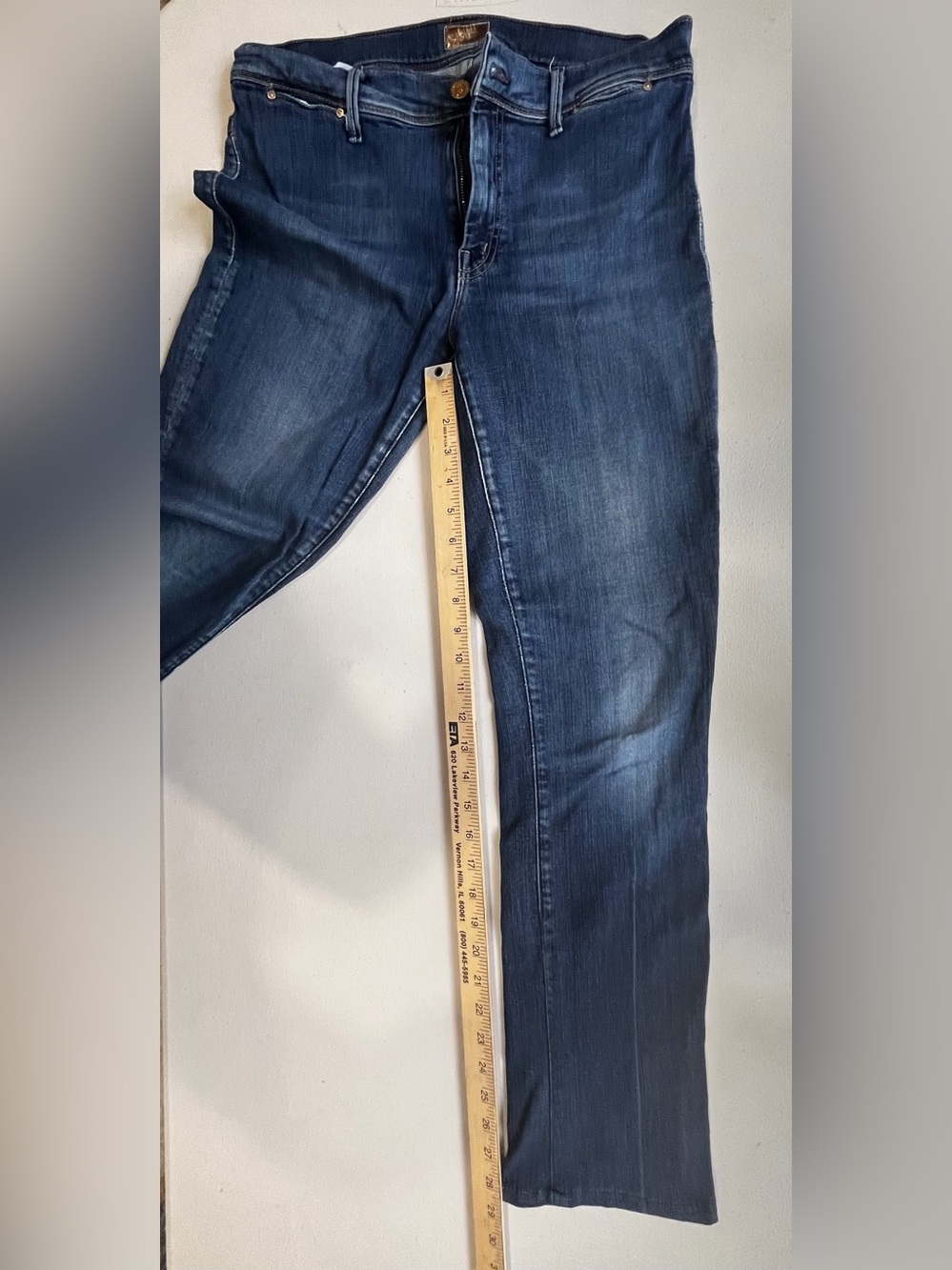 MOTHER The Daydreamer Tempted Again Bootcut Jeans Size 30 - Picture 10 of 10